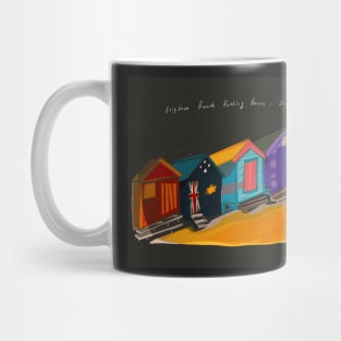 Brighton Beach Bathing Box Mug